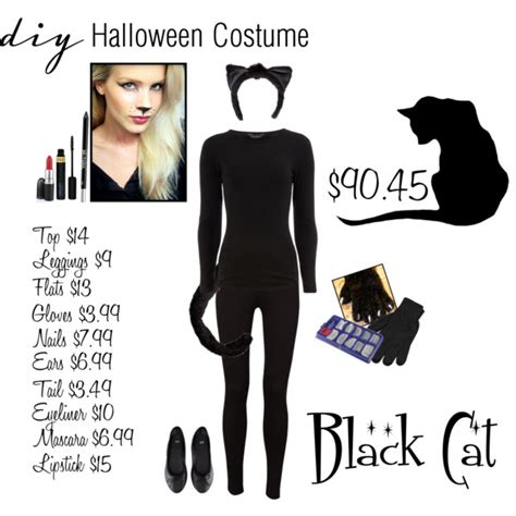 A Black Cat Costume For Halloween Is Shown In This Advertizers Image