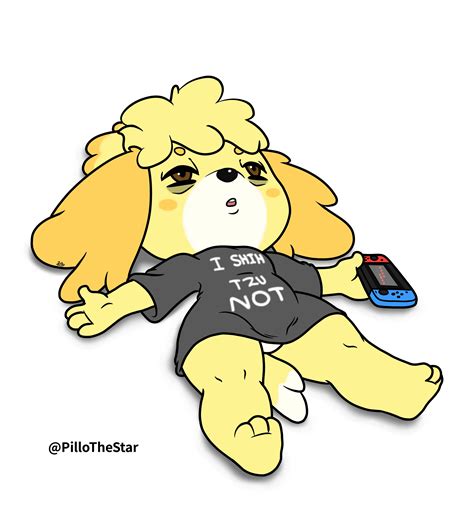 Voluntary Isabelle Wearing A T Shirt Isabelle Know Your Meme