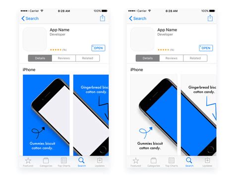 App Store Preview Templates Search By Muzli