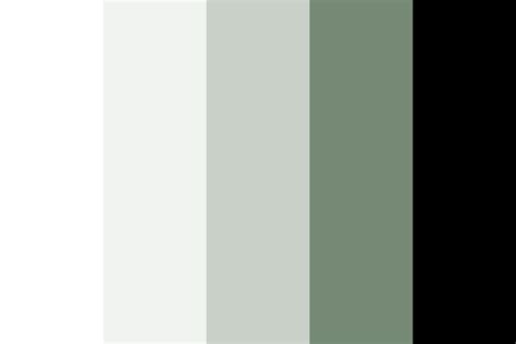 Green And Grey Color Palette