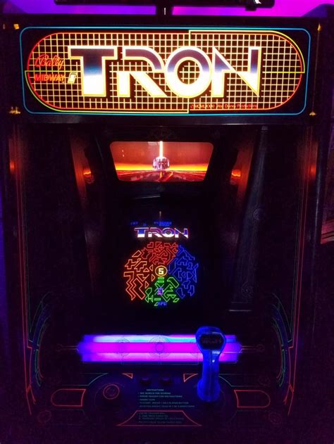 Tron Arcade Close Up Tron