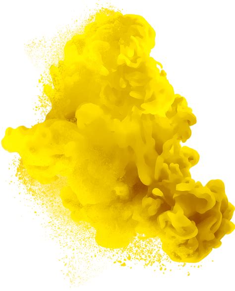 Download Yellow Smoke Png Yellow Smoke No Background Hd Transparent
