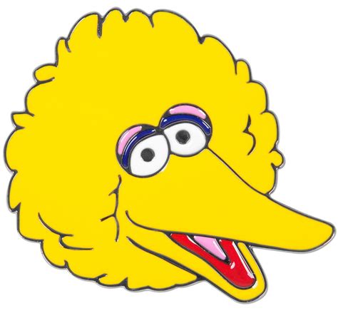 Image Big Bird Face Sesame Street Characters Sesame Street Party