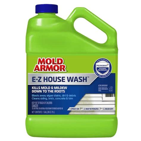 Mold Armor 1 Gal E Z House Wash Mold And Mildew Remover Fg503m The