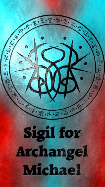 Sigil For Archangel Michael Requested By Allangel9741h With Images