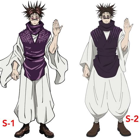 Choso S1 And S2 Designs In 2023 Character Design Anime Jujutsu