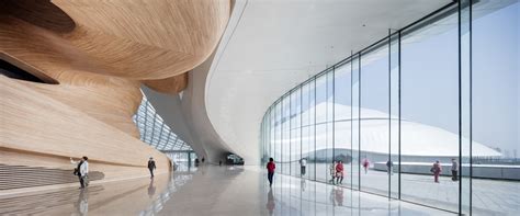 Behind The Building Harbin Opera House By Mad Architects Architizer