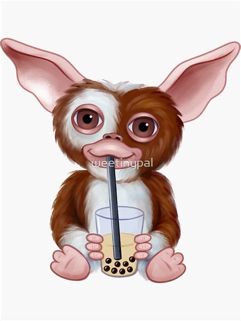 Gizmo Sticker For Sale By Weetinypal Redbubble