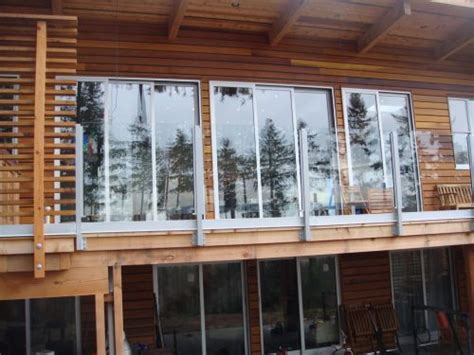 South Surrey ~ Topless Glass Railing Deck Pros Construction And Railing Inc