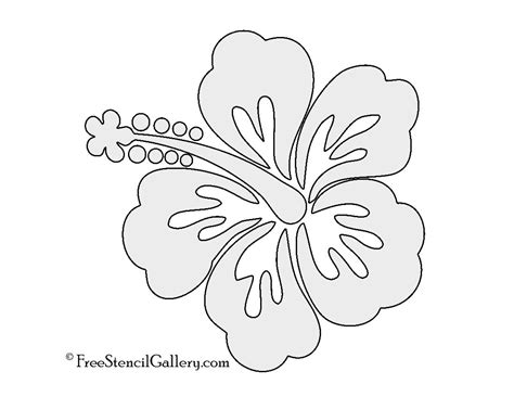 Free Flower Stencils You Can Print Shadow Grass Or Cat Tails Free