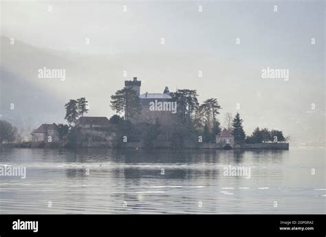 France Haute Savoie Lake Annecy Duingt The Castle Of Duino Castle