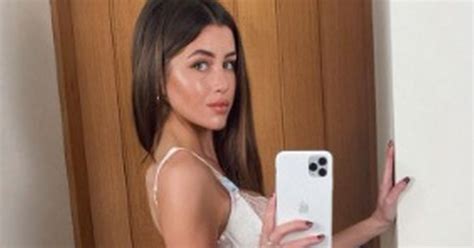 Love Island’s Georgia Steel Flashes Peachy Rear In Sizzling Lace Lingerie Daily Star