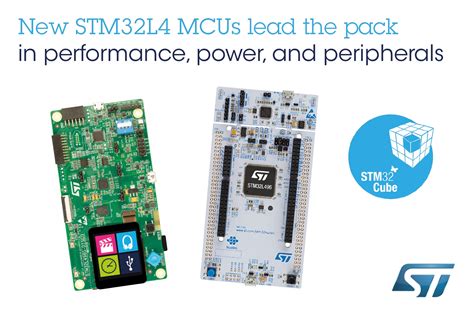 New Stm L Mcus From Stmicroelectronics Lead Ultra Low Power Class In