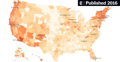 The Most Detailed Map Of Gay Marriage In America The New York Times
