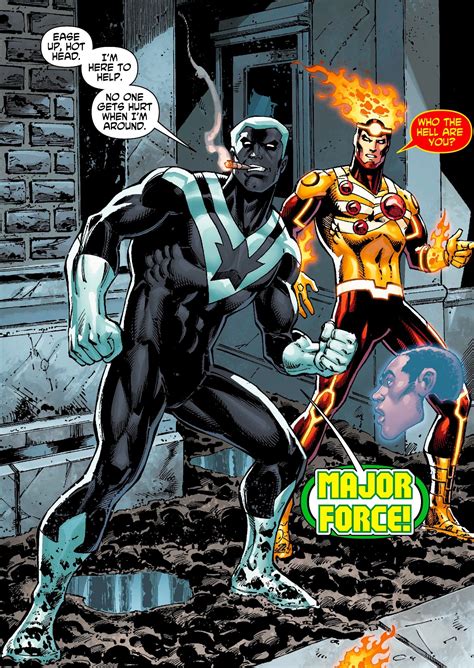 The New 52 Major Force And Firestorm Dc Dc Comics Heroes Marvel