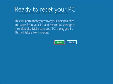 How To Reset Windows 8 Pc Windows Administrator Blog
