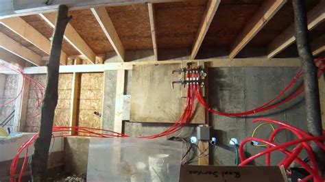 I am installing nuheat electric radiant floor heat cable on my concrete basement slab. Installing a radiant heating manifold - 94 - My DIY Garage ...