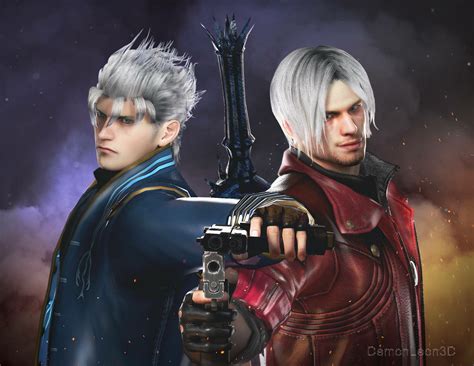 Dante And Vergil Devil May Cry