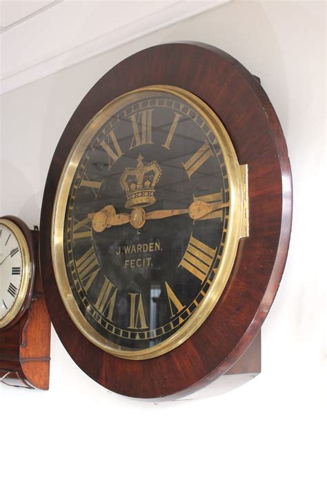 Antique wall clocks made before 1930 come in a wide array of shapes, sizes and styles. Antiques Atlas - Very Large Antique Wall Clock By J. Warden