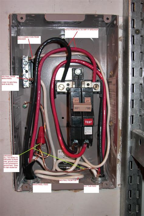 A wiring diagram is an easy visual representation from the physical connections and physical layout of your electrical system or circuit. Spa Gfci 50 Amp Receptacle Wiring - Complete Wiring Schemas