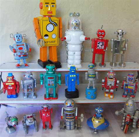The Copycat Collector Collection 53 Toy Robots
