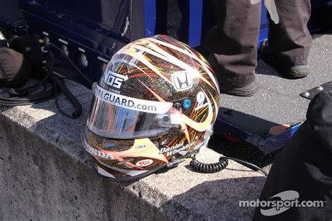 Helmet Of Dan Wheldon Panther Racing Dan Wheldon Helmet Paint Indy