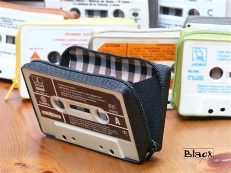 Cassette Tape Wallets Cassette Tapes Diy Cassette Tape Crafts Vinyl