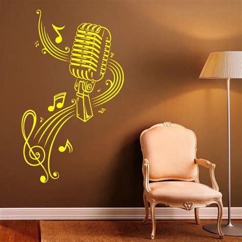 Music Wall Decal Vinyl Stickers Music Notes Home Interior Art Design