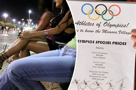 Rio 2016 Prostitutes Offer Special Olympics Menu For Sport Fans Daily Star