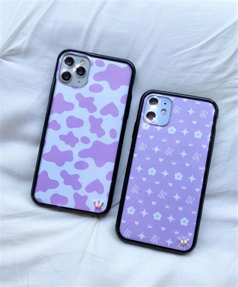 These Dreamy Purple Prints 💜 Girly Phone Cases Phone Case Diy Paint