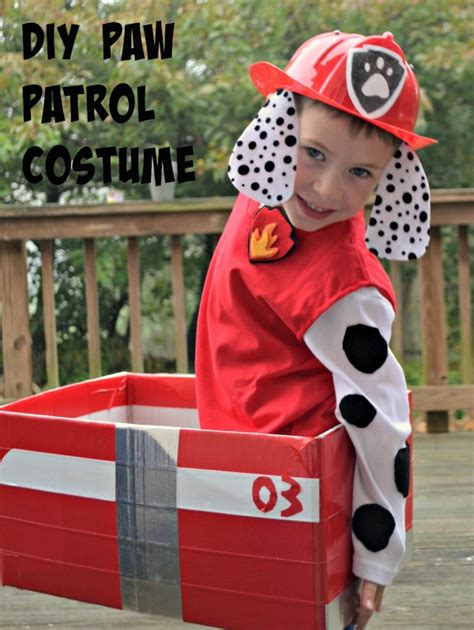 Halloween costumes with kids is way more fun, and this year i made my first attempt at making k a halloween costume, this diy paw patrol halloween costume. DIY Paw Patrol Marshall Costume - Amy Latta Creations