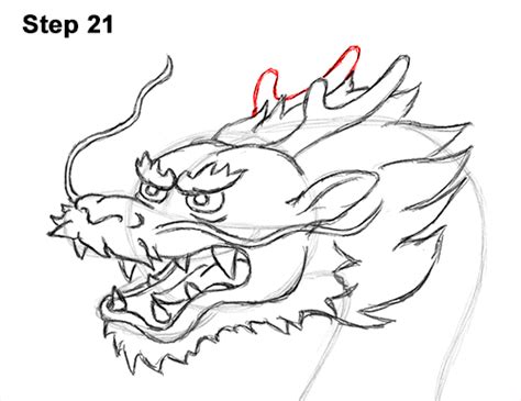 How to draw dragon art. How to Draw a Chinese Dragon