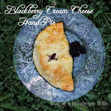 Blackberry Cream Cheese Hand Pie Foodie Friday A Southern Mother