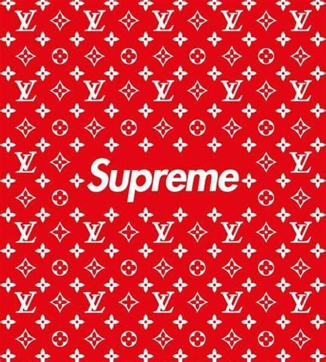 Lv X Supreme Box Logo Stencil Set Feelgood Threads Gambar Pemandangan