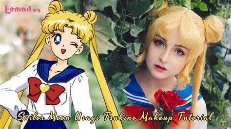 Sailor Moon Usagi Tsukino Makeup Tutorial Youtube