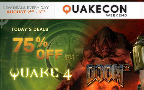 The Quakecon Steam Sale Enters Its Last Day Just Push Start