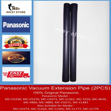 •bag less vacuum cleaner 1600 watt , malaysia made.•color : Panasonic Vacuum Cleaner Extension Pipe 2pcs (ORIGINAL ...