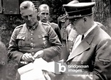 Image of Wilhelm Keitel, Nikolaus von Below, Adolf Hitler, 1942