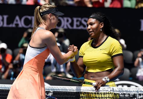 “the most intimidating opponent for me” maria sharapova names serena williams as her toughest