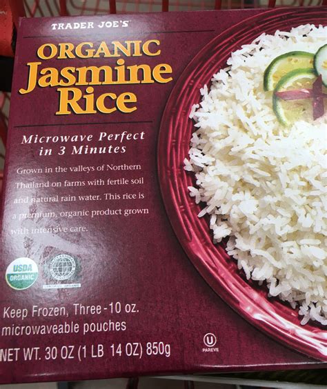 Trader Joes Frozen Rice Organic Jasmine Trader Joes Reviews