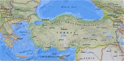 Ofertas en viajes a turquía. Mapas da Turquia