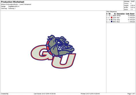 Gonzaga Bulldogs Machine Embroidery Designs And Svg Files