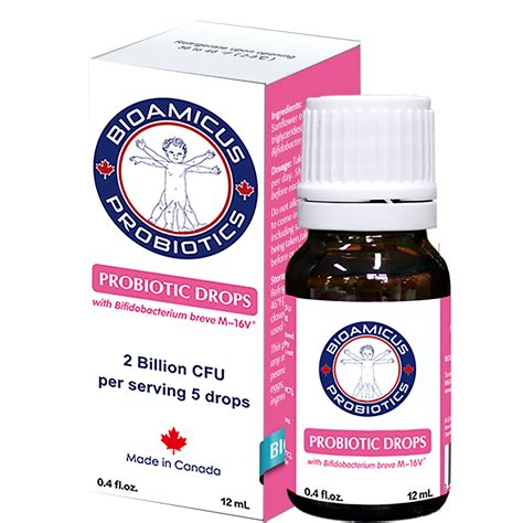 Bifidobacterium Breve M 16v Probiotic Drops Bioamicus Your Friend