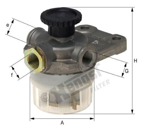 H11k09 Hengst Fuel Strainer Assembly Reliable Industries