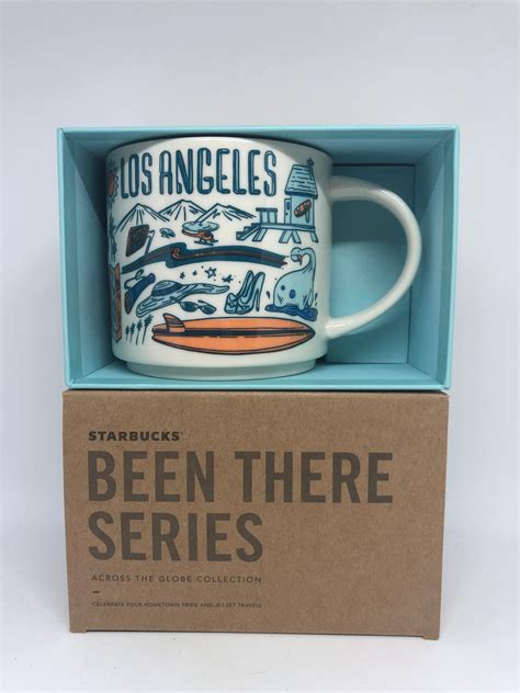 Starbucks Been There Collection Los Angeles California Coffee Mug New