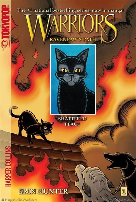 Warriors Manga Ravenpaws Path Book 1 Shattered Peace Warrior Cats