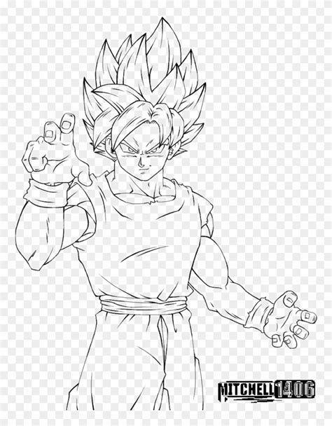 Goku Ultra Instinct Free Coloring Pages Images