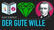 Kant kompakt | Der gute Wille - YouTube