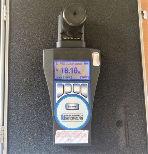 Spectroline Accumax Model Xr 1000 Readout Unit With Spectroline Xs 555