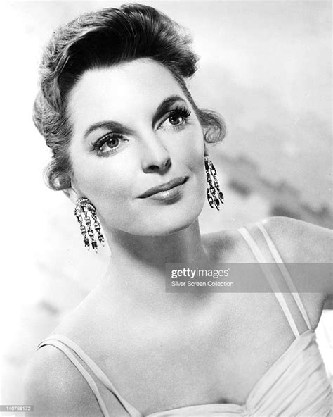 Julie London Us Singer And Actress Wearing A Thin Strap Top And